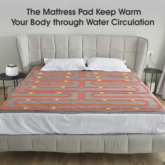 water heated mattress pad