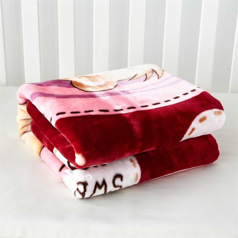 JML Super Soft Silky Baby Blanket 41" x 54" Honey Bear